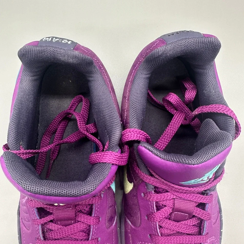 Nike Ja 2 Nightmare Basketball Shoes Kids 4.5Y Purple Teal FV5633-500